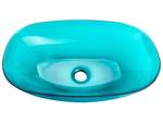 Lavabo MOENGO Bleu - Translucide - Turquoise