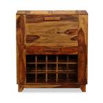 Armoire de bar Marron - Métal - Bois/Imitation - 40 x 95 x 85 cm