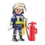 Puzzle Feuerwehrleute mit Figur Papier - 20 x 4 x 28 cm