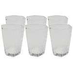 Verres à eau Cascata (lot de 6) Translucide