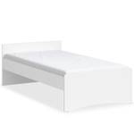 Lit Montes Blanc - Bois manufacturé - 104 x 65 x 203 cm