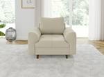 Sessel Neo Cord-Stoff Beige