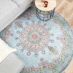 Teppich Vintage R Lily Medaillon Hellblau - 120 x 120 cm