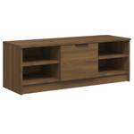 TV-Schrank D208 Eiche Schwarzbraun Dekor