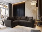 Ecksofa MADISON L L-S Braun