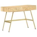 Bureau Marron - Bois massif - Bois/Imitation - 100 x 75 x 100 cm