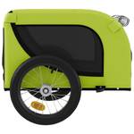 Remorque vélo pour chien 3028683-1 Noir - Vert - 63 x 66 x 125 cm