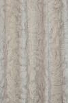 Vorhang beige-grau Blätter Wohnzimmer Grau - Textil - 140 x 245 x 1 cm