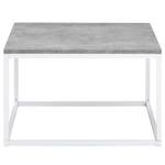 Table basse HADES Gris - Bois manufacturé - 67 x 42 x 67 cm