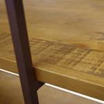 Bibliothèque 4 étagères pin métal marron Marron - Bois massif - 158 x 188 x 42 cm