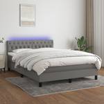 Boxspringbett 3017265-23 Dunkelgrau - 144 x 193 cm