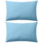 Gartenkissen (2er Set) 3003014-1 Hellblau - 40 x 60 cm