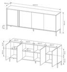 DAST Sideboard LED-Beleuchtung ohne