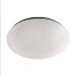 LED Deckenlampe Sternenhimmel Weiß - Metall - Kunststoff - 25 x 9 x 25 cm
