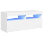 Meuble tv 3008756_2 Blanc - Profondeur : 60 cm