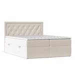 Boxspringbett Maestro Ecru - Breite: 120 cm