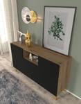 Commode Ravenna PB 150 2D1DM Beige - Noir - Doré