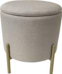 Sitzhocker LOGAN EW-RH-0432C Creme