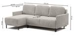 Ecksofa HAMIEL Beige