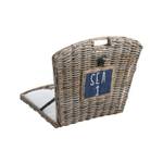 Strandr眉ckenlehne Poelet-Rattan aus