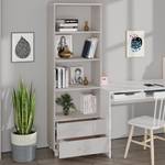 Highboard DE4502 Weiß - Massivholz - 35 x 180 x 60 cm