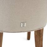 Chaise Balmoral Dining Chair FlandFlax Beige - Textile - 55 x 99 x 67 cm