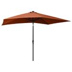 Parasol Marron - Textile - 200 x 247 x 200 cm