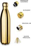 Isolierflasche EW-VF-1821G Gold - Fassungsvermögen: 1 L