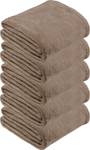 Fleece Wohndecke 5er-Pack 204847 Taupe - 150 x 200 cm