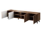 Meuble TV COME Marron - Bois massif - 200 x 52 x 40 cm