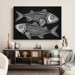 Bild Fisch Abstrakt X 30 x 20 cm