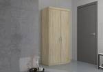 FURNIX Armoire Eliza 2D Imitation chêne clair - Imitation chêne de Sonoma