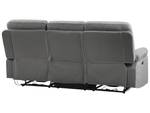 3-Sitzer Sofa BERGEN Dunkelgrau - Grau