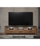 TV-tisch Follow Beige - Holzwerkstoff - 50 x 43 x 180 cm