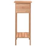 Beistelltisch D328 Braun - Massivholz - 25 x 60 x 25 cm