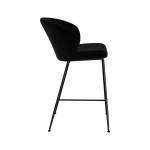 Tabouret de bar Groom (Lot de 2) Noir