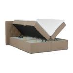 Boxspringbett Allure Pocket und Visco Bronze - Breite: 180 cm