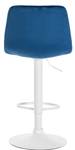 Tabouret de bar Divo Lot de 2 Bleu