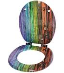 WC-Sitz mit Absenkautomatik Rainbow Holzwerkstoff - 38 x 6 x 47 cm