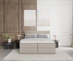 Boxspringbett Mallo Beige - Breite: 160 cm