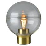 Dekorative Tischleuchte TOKIO Verre transparent / Fer - 1 ampoule - Doré - Translucide - Diamètre : 30 cm