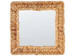 Miroir LANGLI Beige - Bleu - Fibres naturelles - 52 x 52 x 3 cm