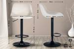 Tabouret de bar Loft Blanc crème