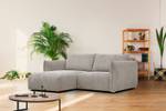 3-Sitzer Ecksofa Tauer Taupe - Ecke davorstehend links