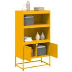 Highboard DE8287 Weiß - Metall - 39 x 107 x 69 cm