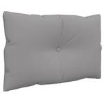 Coussin de palette(lot de 2) 3007212-2 Gris - Textile - 60 x 12 x 62 cm