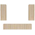 TV-Schrank 4er Set D544 Eiche Sonoma Dekor