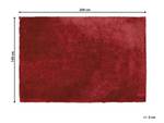 Teppich EVREN Rot - 140 x 140 x 200 cm