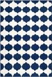 Teppich Tangier Blau - Textil - 185 x 1 x 275 cm
