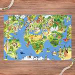 Great and funny Worldmap 240 x 160 cm